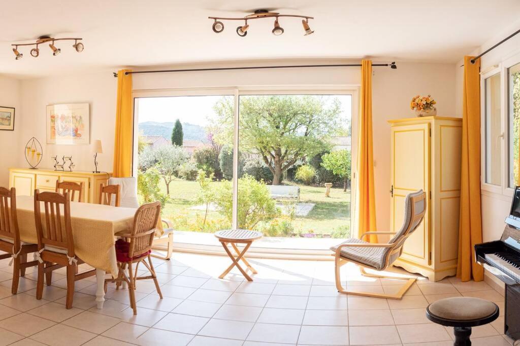 Villa Calme Avec Piscine A Greoux Eksteriør bilde